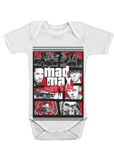  Mashup GTA Mad Max Fury Road para bebé carrocería