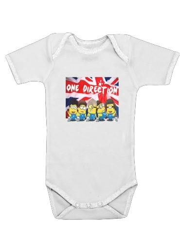  Minions mashup One Direction 1D para bebé carrocería