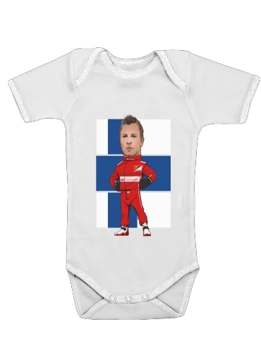  MiniRacers: Kimi Raikkonen - Ferrari Team F1 para bebé carrocería