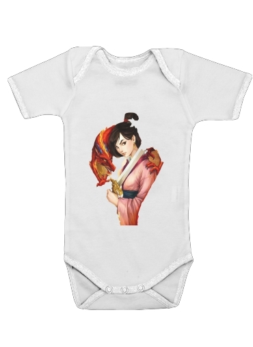  Mulan Warrior Princess para bebé carrocería