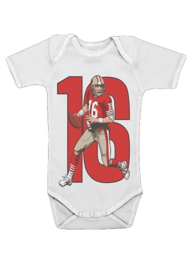  NFL Legends: Joe Montana 49ers para bebé carrocería