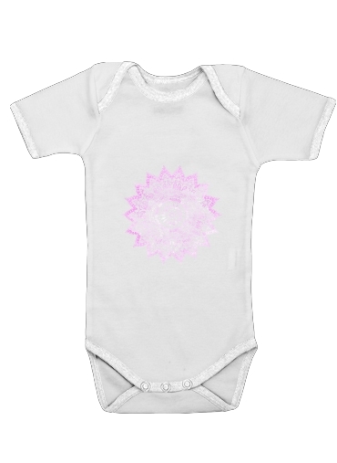  Pink Bohemian Boho Mandala para bebé carrocería