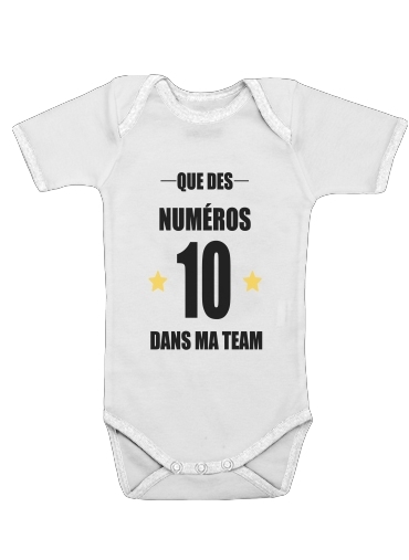  Que des numeros 10 dans ma team para bebé carrocería