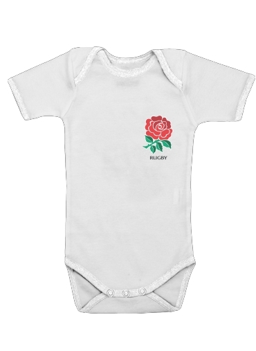  Rose Flower Rugby England para bebé carrocería