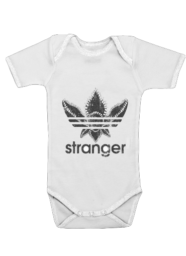  Stranger Things Demogorgon Monster JOKE Adidas Parodie Logo Serie TV para bebé carrocería