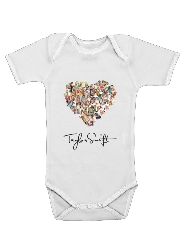  Taylor Swift Love Fan Collage signature para bebé carrocería