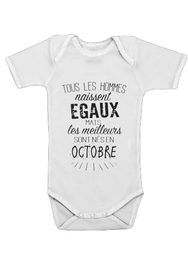  Tous les hommes naissent egaux mais les meilleurs sont nes en octobre para bebé carrocería
