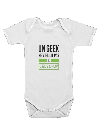  Un Geek ne vieillit pas il level up para bebé carrocería