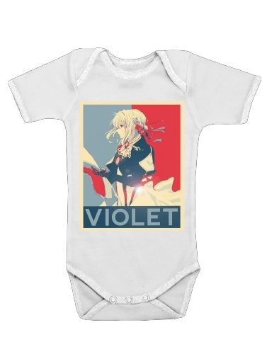  Violet Propaganda para bebé carrocería