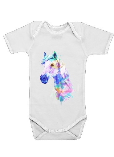 Onesies Baby watercolor horse