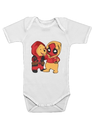  Winnnie the Pooh x Deadpool para bebé carrocería