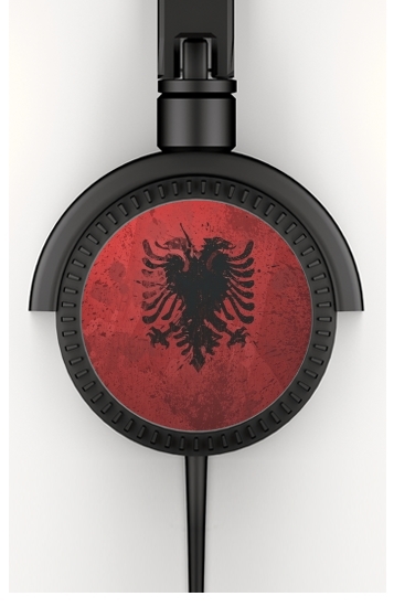  Albanie Painting Flag para Auriculares estéreo