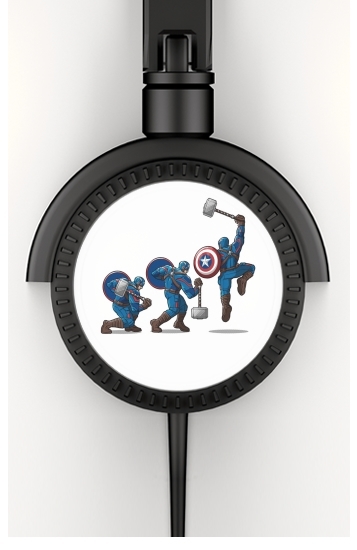  Captain America - Thor Hammer para Auriculares estéreo