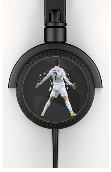  Cristiano Ronaldo Celebration Piouuu GOAL Abstract ART para Auriculares estéreo