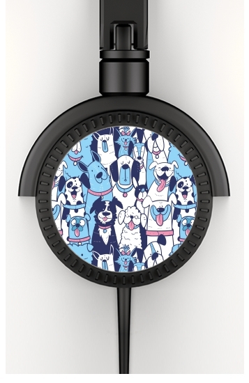  Dogs seamless pattern para Auriculares estéreo