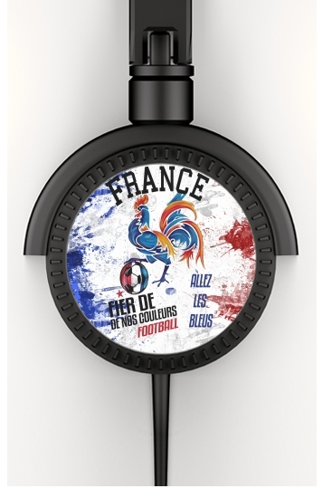  France Football Coq Sportif Fier de nos couleurs Allez les bleus para Auriculares estéreo