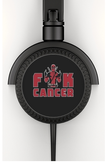 Fuck Cancer With Deadpool para Auriculares estéreo
