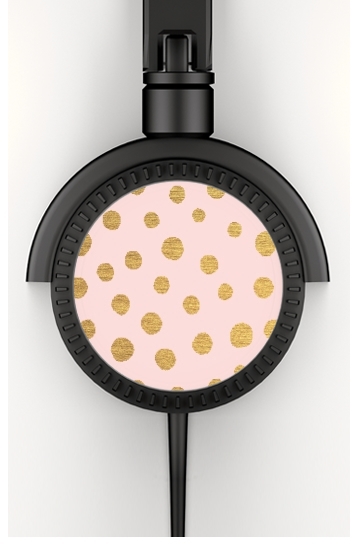  Golden Dots And Pink para Auriculares estéreo