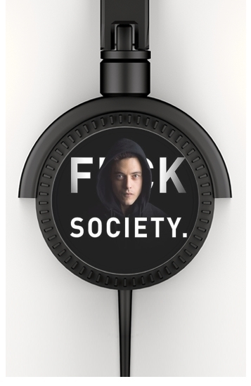 Mr Robot Fuck Society para Auriculares estéreo