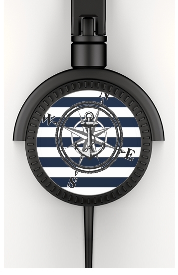  Navy Striped Nautica para Auriculares estéreo