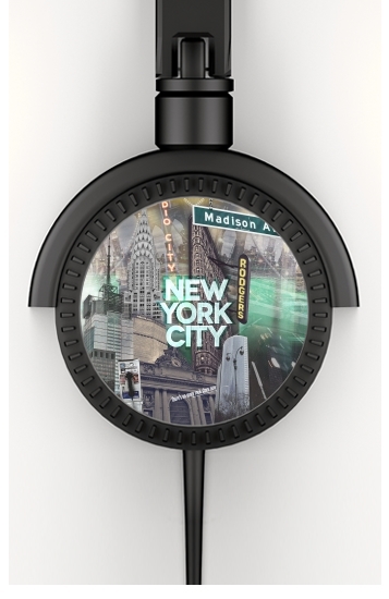  New York City II [green] para Auriculares estéreo