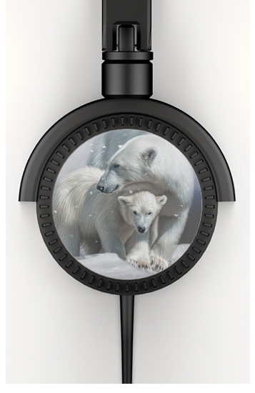  Polar bear family para Auriculares estéreo