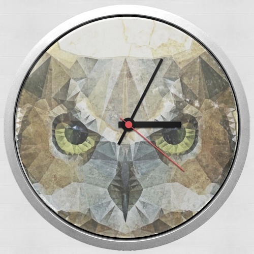  abstract owl para Reloj de pared