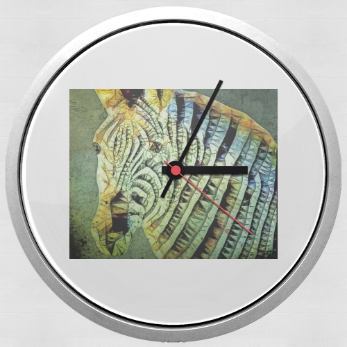  abstract zebra para Reloj de pared