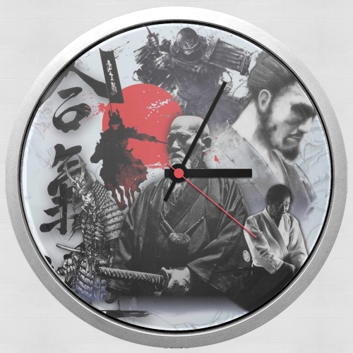  Aikido History para Reloj de pared