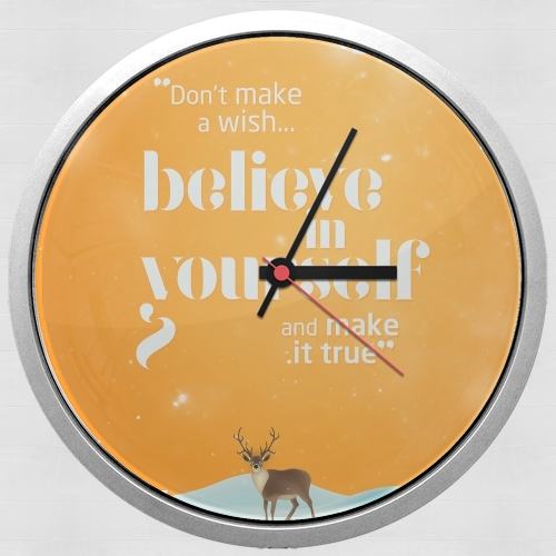  Believe in yourself para Reloj de pared