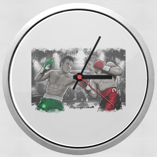  Canelo vs Chavez Jr CincodeMayo  para Reloj de pared