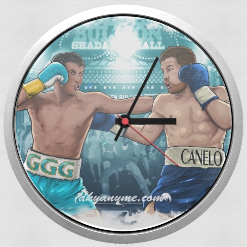  Canelo vs Golovkin 16 September para Reloj de pared
