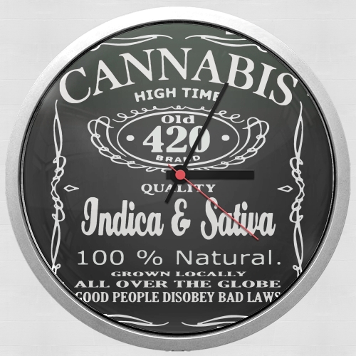  Cannabis para Reloj de pared