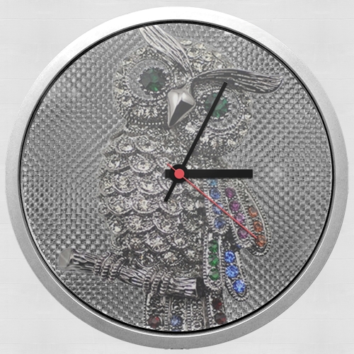  diamond owl para Reloj de pared