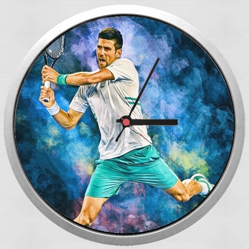  Djokovic Painting art para Reloj de pared