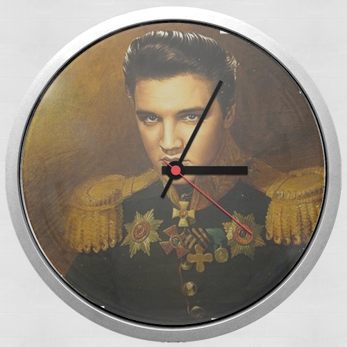  Elvis Presley General Of Rockn Roll para Reloj de pared