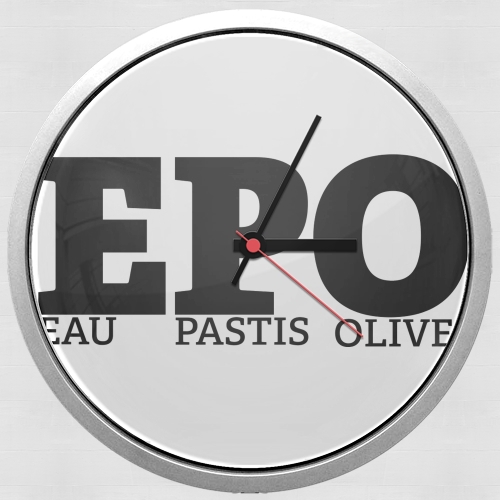  EPO Eau Pastis Olive para Reloj de pared