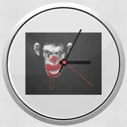  Evil Monkey Clown para Reloj de pared