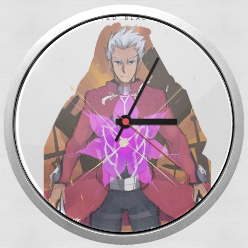  Fate Stay Night Archer para Reloj de pared