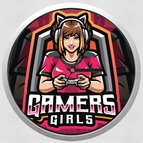  Gamers Girls para Reloj de pared