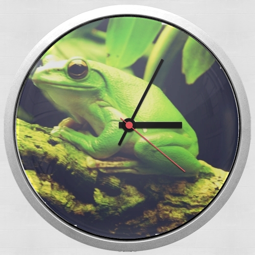 Green Frog para Reloj de pared