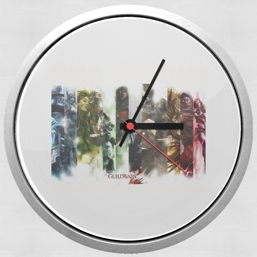  Guild Wars 2 All classes art para Reloj de pared