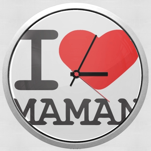  I love Maman para Reloj de pared