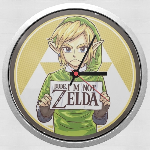  Im not Zelda para Reloj de pared