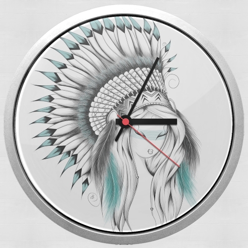  Indian Headdress para Reloj de pared