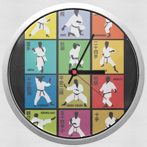  Karate techniques para Reloj de pared