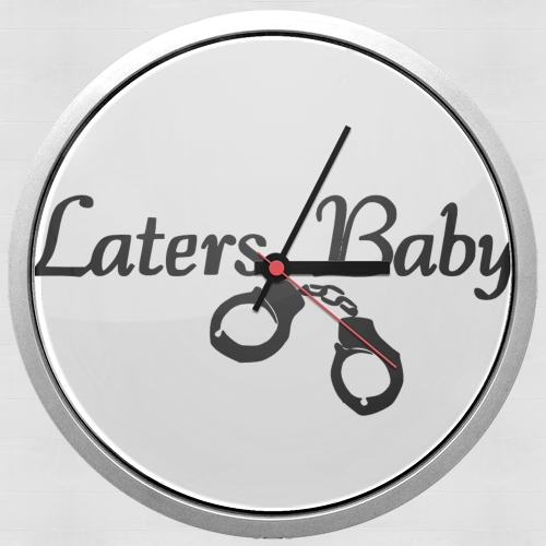  Laters Baby fifty shades of grey para Reloj de pared