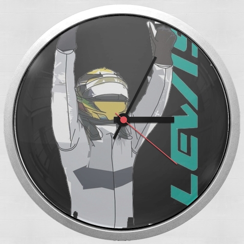  Lewis Hamilton F1 para Reloj de pared