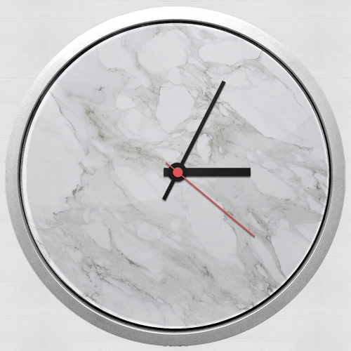  Minimal Marble White para Reloj de pared