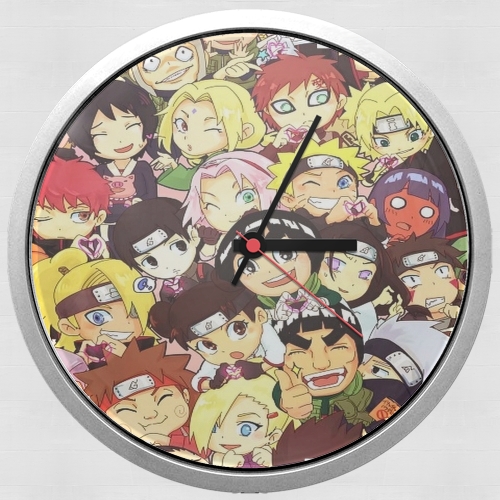  Naruto Chibi Group para Reloj de pared